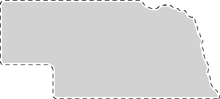 Nebraska State Sticker