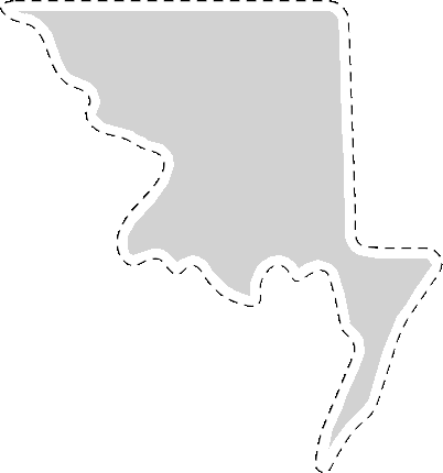 Maryland State Sticker