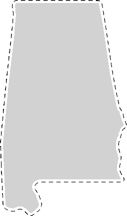 Alabama State Sticker