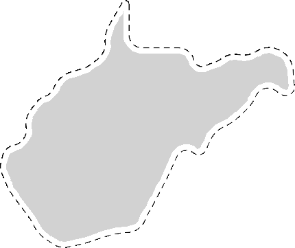 West Virginia State Sticker