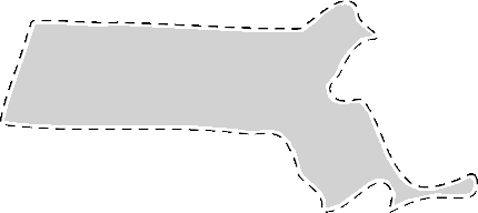 Massachusetts State Sticker