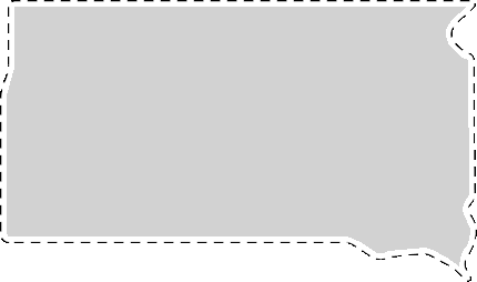 South Dakota State Sticker