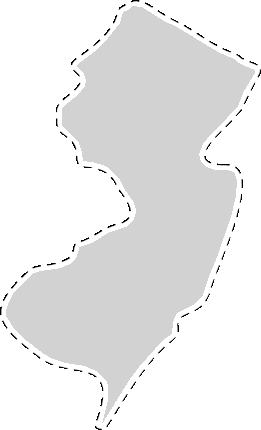 New Jersey State Sticker