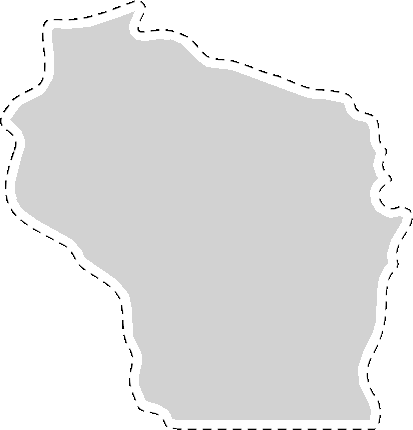 Wisconsin State Sticker