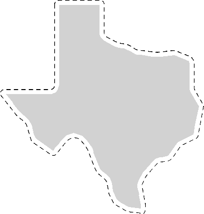 Texas State Sticker
