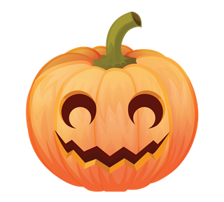 Jack O'Lantern 4 Sticker