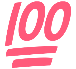 100 Sticker