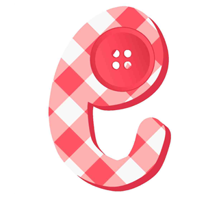 Letter E Sticker