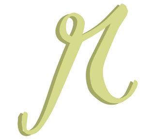 Letter R Sticker