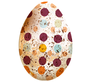 Spotted Egg Sticker