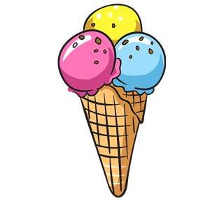 Ice Cream 3 Sticker