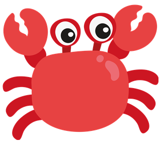 Crab 2 Sticker
