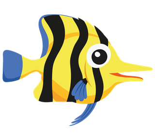 Fish 5 Sticker