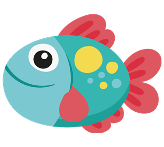 Spotted Fish Sticker