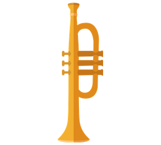 Trumpet Sticker