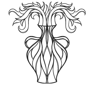 Zodiac Aquarius Sticker