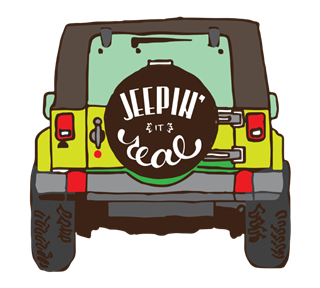 Jeepin' It Real Sticker