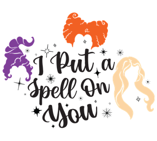 Hocus Pocus I Put A Spell On You Sticker