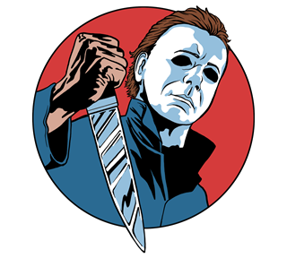 Halloween Michael Myers Sticker