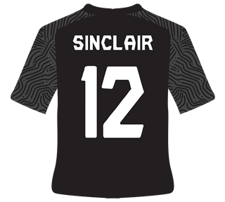 Sinclair Jersey Black Sticker