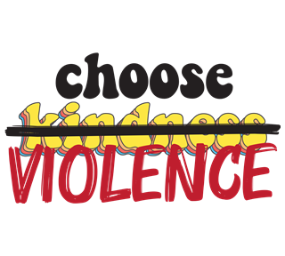 Choose Violence Sticker