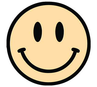 Happy Face Sticker