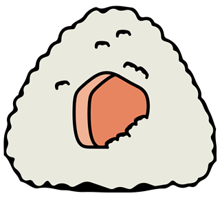 Plum Onigiri Sticker