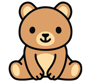 Teddy Bear Sticker