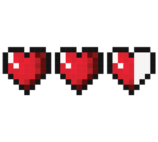 Pixel Hearts Sticker