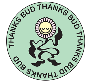 Thanks Bud Sticker