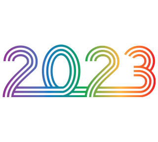 Rainbow 2023 Sticker
