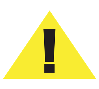 Warning Symbol Sticker