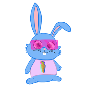 Rave Bunny Sticker