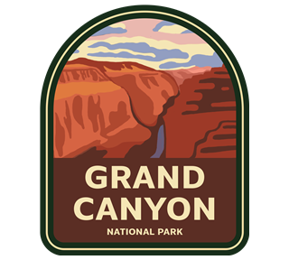 Grand Canyon Park Sticker