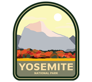 Yosemite Park Sticker