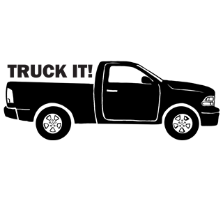 Truck It Sticker
