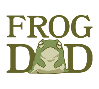 Frog Dad Sticker