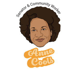 Anne Cools Sticker