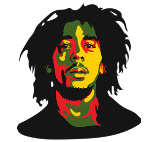Cody Banks Bob Marley Sticker