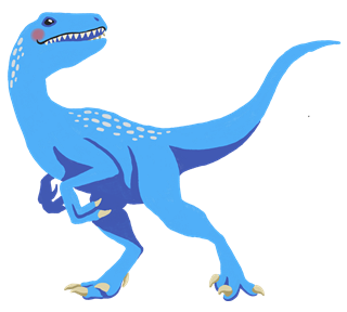Velociraptor Sticker