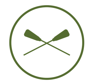 Rafting - Kayak Emblem Sticker