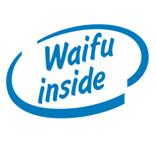 Waifu-Inside Sticker