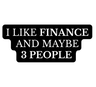 I Like Finance Sticker