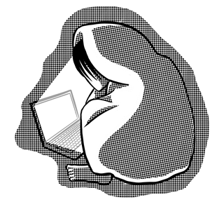 Screen Watcher Sticker