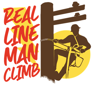 Real Line Man Climb Sticker