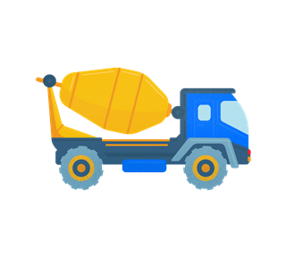 Cement Truck Sticker