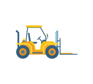 Fork Lift Sticker