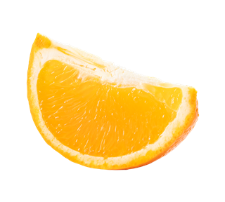 Orange Sliced Sticker