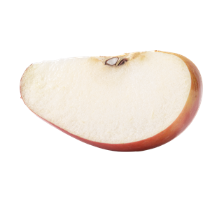 Red Apple Single Sliced Sticker