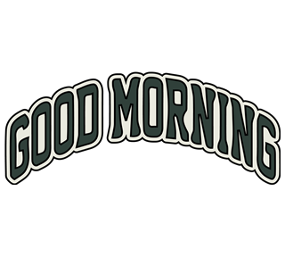That Girl Good Morning Sticker